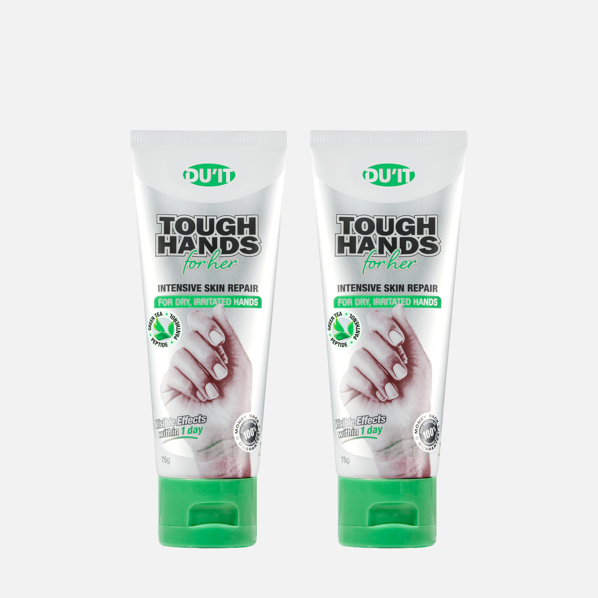 Tough Hands for Her Green Tea Duo | Anti-aging hand cream