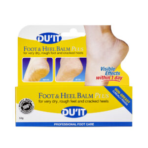 DU'IT Foot & Heel Balm for very dry, rough feet and cracked heels