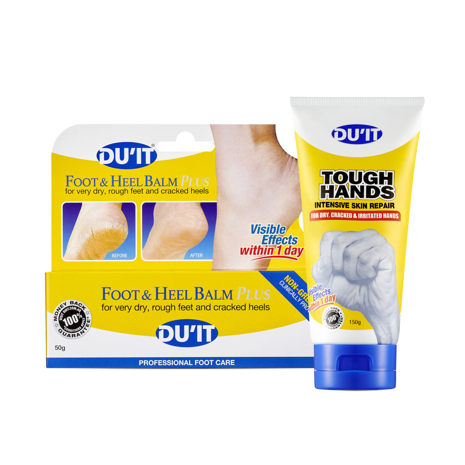 Tough Hands Intensive Hand Cream Repair For Dry Skin DU'IT