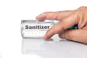 Is hand sanitiser bad for your skin?