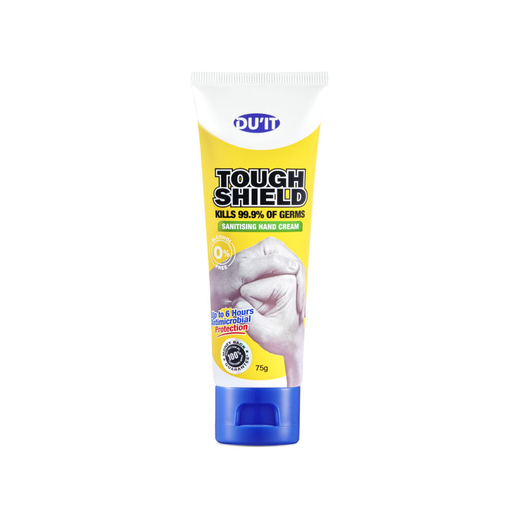 Tough Shield sanitising hand cream