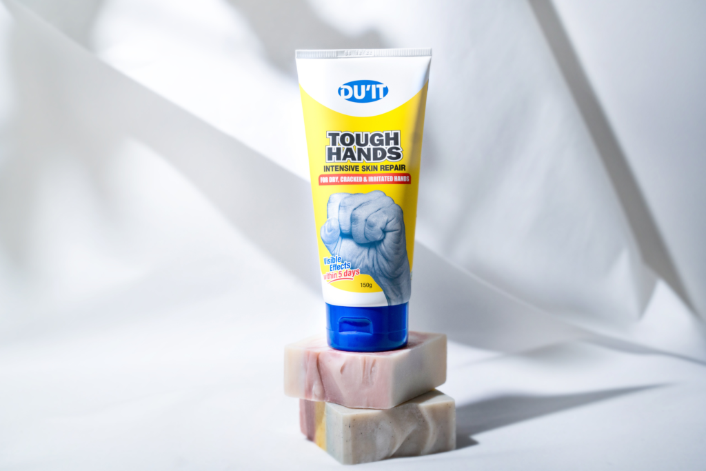 Tough Hands is a lightweight moisturizer to keep your hands hydrated and smooth.